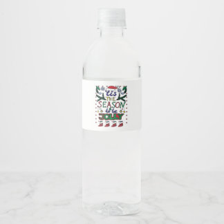 Rótulo De Garrafa De Vinho Natal Tis A Época