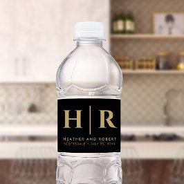 Rótulo De Garrafa De Vinho Noiva personalizada e noiva personalizada moderna