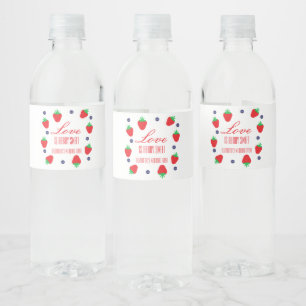 Rótulo De Garrafa De Vinho O Amor É Fruta Doce Noiva Chá de Bebê