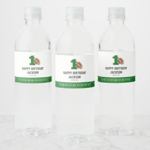 Rótulo De Garrafa De Vinho O Tema De Futebol No Primeiro Ano Em Favor De Aniv