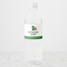 Rótulo De Garrafa De Vinho O Tema De Futebol No Primeiro Ano Em Favor De Aniv