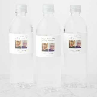 Rótulo De Garrafa De Vinho Orçamento, minimalista, esses miúdos estão se casa