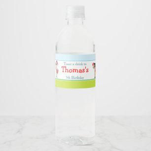 Rótulo De Garrafa De Vinho Ouvir Ye Black Hair Cute Knight