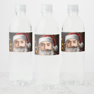 Rótulo De Garrafa De Vinho Papais noeis instantâneos! Apenas adicione seu ros