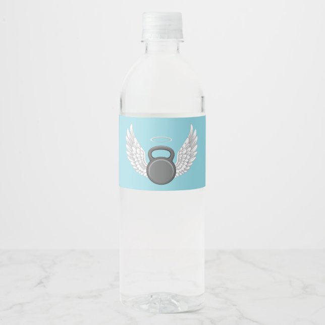 Rótulo De Garrafa De Vinho Paradiso do Kettlebell (Frente)