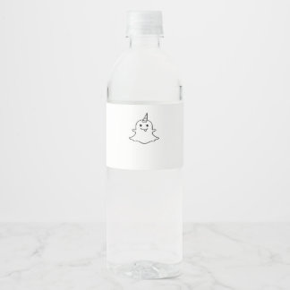 Rótulo De Garrafa De Vinho Pequena Trendência de Boonicorn Única