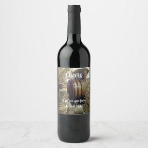 Rótulo de garrafa de vinho personalizado