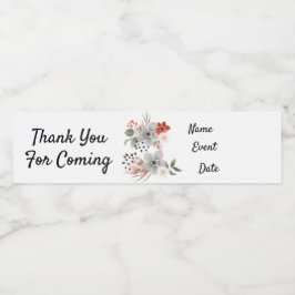 Rótulo De Garrafa De Vinho Personalizado Genérico