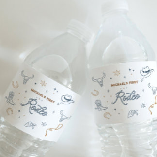 Rótulo De Garrafa De Vinho Primeiro Rodeio