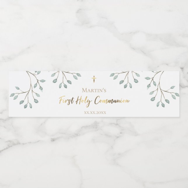 Rótulo De Garrafa De Vinho Prioridade Comunitária (Rótulo Único)