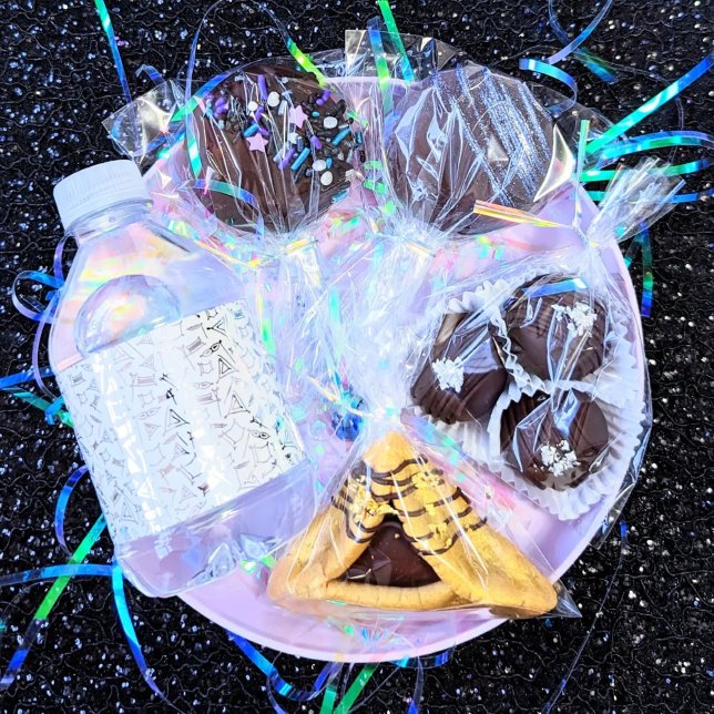 Rótulo De Garrafa De Vinho Purim (Criador carregado)