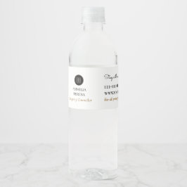 Rótulo De Garrafa De Vinho Real Estate Logo Business Promo QR label