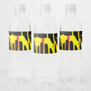 Rótulo De Garrafa De Vinho rebarbas e expurgos e bacanais