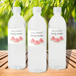 Rótulo De Garrafa De Vinho Reunião Familiar