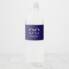 Rótulo De Garrafa De Vinho Rótulo de Logotipo QR de Marcas de Negócios Minima