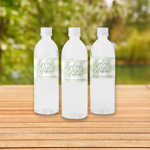 Rótulo De Garrafa De Vinho Rótulo do Frasco de Água Personalizado da CAMP