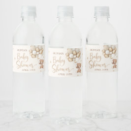 Rótulo De Garrafa De Vinho Rótulo do Frasco do Balão do Urso do Teddy