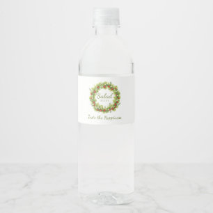 Rótulo De Garrafa De Vinho Salad Bliss