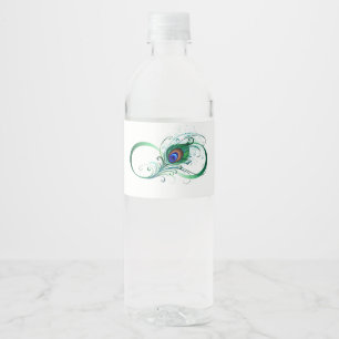 Rótulo De Garrafa De Vinho Símbolo Infinito com Pancete