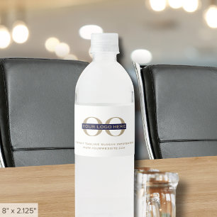 Rótulo De Garrafa De Vinho Texto de logotipo personalizado
