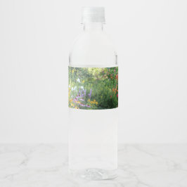 Rótulo De Garrafa De Vinho Três jardins