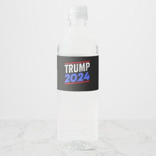 Rótulo De Garrafa De Vinho Trump 2024 Para A Eleição Do Presidente Donald Jr.