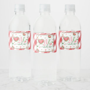 Rótulo De Garrafa De Vinho Um em um primeiro aniversario Melon