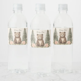 Rótulo De Garrafa De Vinho Urso Florestal da Madeira