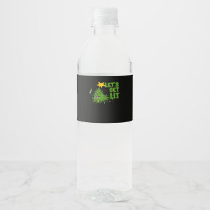 Rótulo De Garrafa De Vinho Vamos Sai Dica Árvore de Natal Engraçado Essencial