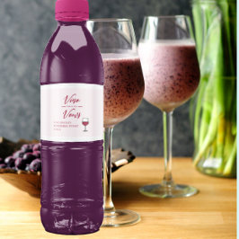 Rótulo De Garrafa De Vinho Vino Antes Do Chá de panela De Voos/Bachelorette