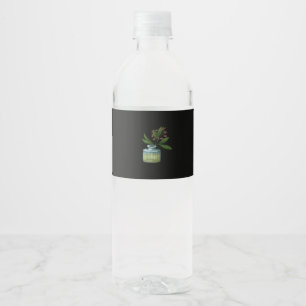 Rótulo De Garrafa De Vinho Whimsigoth Apothecary Vase Classic