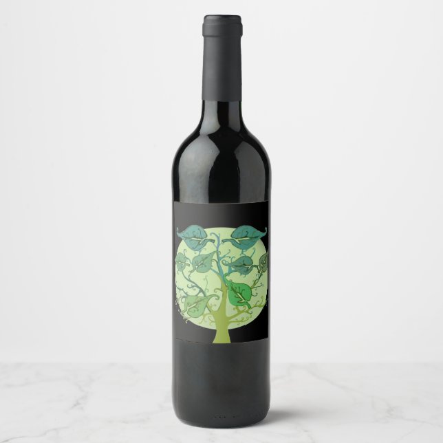 Rótulo de garrafa Personalizada de Vinho Personali (Frente)