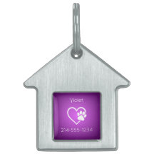 Rótulo de Identificação Personalizado para Cachorr