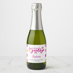 Rótulo de Mini Vinho Espumante Kiss The Miss Goodb