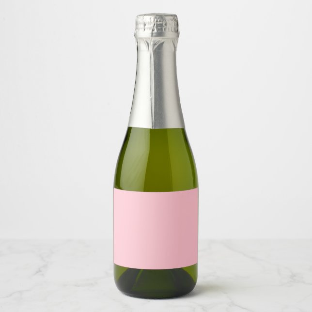 Rótulo de Mini Vinho Estimulante Rosa (Frente)