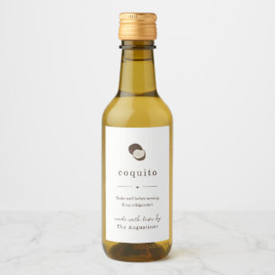 Rótulo de Presente de Coquito Caseiro
