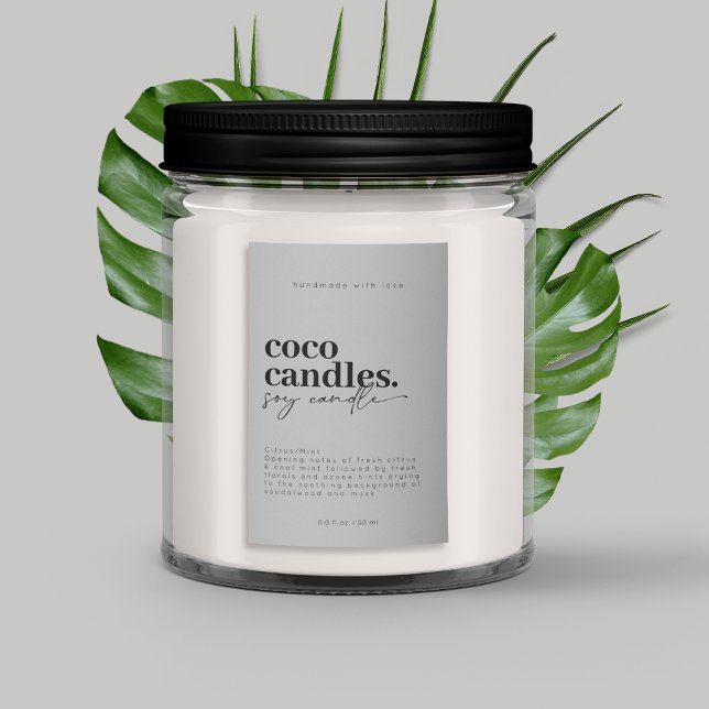 Rótulo de Vela Moderna (Criador carregado)