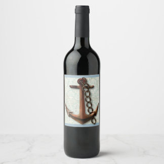 Rótulo de Vinho Âncora