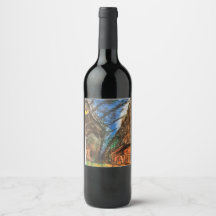 Rótulo de Vinho da Frota Tornado