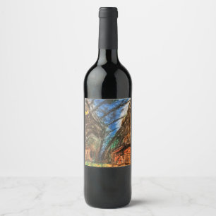 Rótulo de Vinho da Frota Tornado