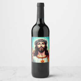 Rótulo de vinho de Jesus!