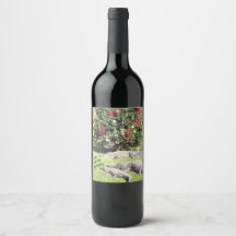 Rótulo de Vinho de Natal do Florida Gators