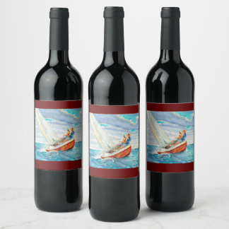 Rótulo de Vinho de Vela