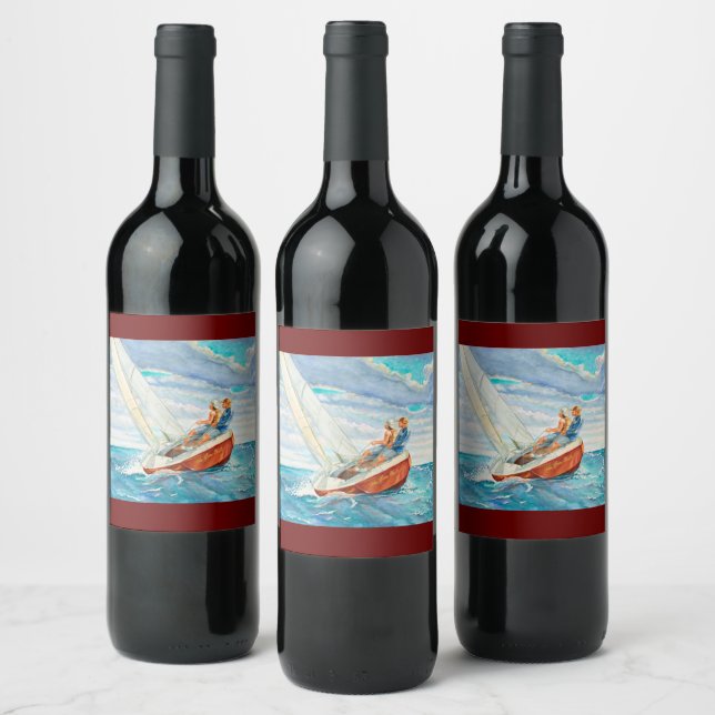 Rótulo de Vinho de Vela (Garrafas)