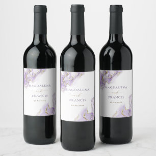 Rótulo de Vinho do Casal de Ouro lavanda