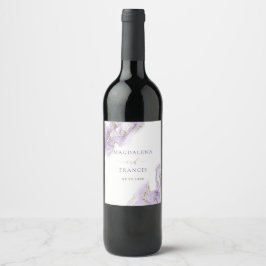 Rótulo de Vinho do Casal de Ouro lavanda
