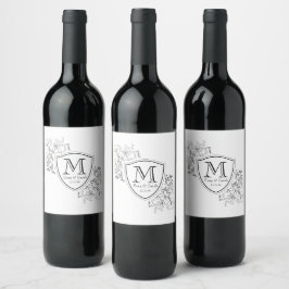 Rótulo de Vinho e Vinho Espumante Personalizável