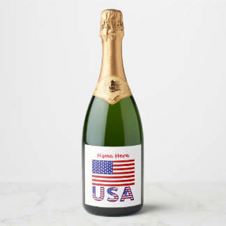 Rótulo de Vinho Espumante Personalizado com a Band