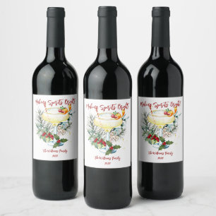 Rótulo de Vinho Feriado das Espíritos do fazer