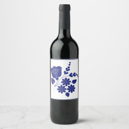 Rótulo de Vinho Padrão Tradicional